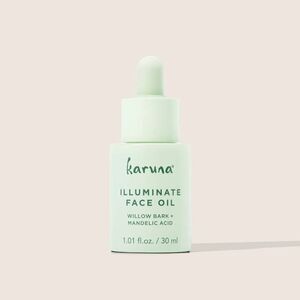 Karuna Illuminate Face Oil Willow Bark & Mandelic Acid